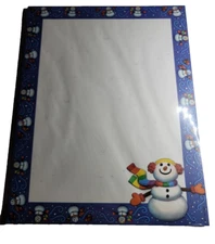 2007 Creative Teaching Press 50 Sheets Computer Printer Paper NIP Snowmen