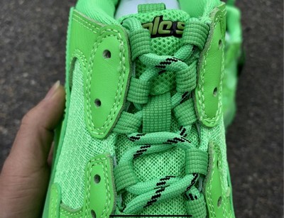 all green balenciaga shoes