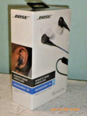Bose QuietComfort 20 Acoustic Noise Cancelling Headphones - Black