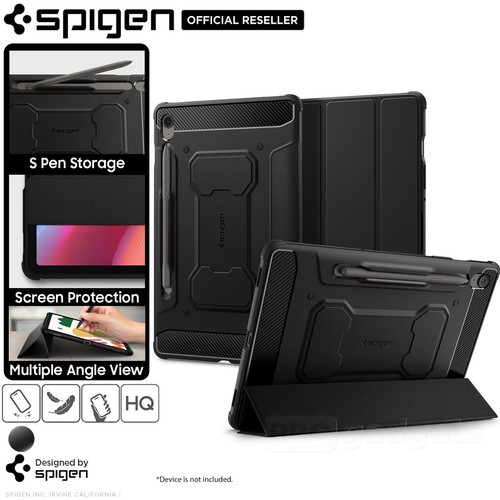 For Galaxy Tab S10 FE/ Plus/ S9 Case SPIGEN Rugged Armor Pro Air Cushion Cover - Picture 7 of 19