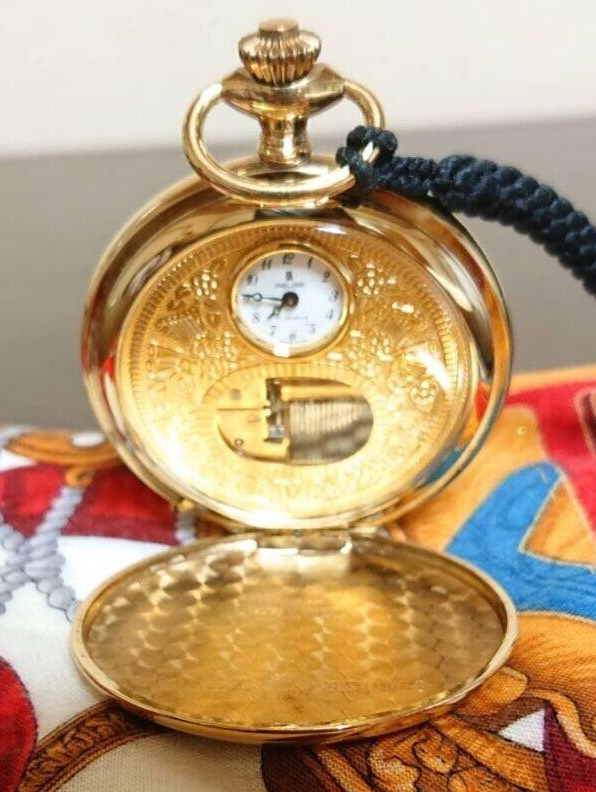 Reuge Pocket Watch With Music Box Manual winding Swissmade Gold color
