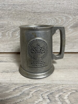 Pennsylvania State Association Of Boroughs Bi Centennial Wilton Pewter Mug