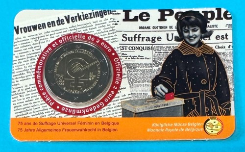 Belgien Belgium Belgique 2 Euro 2005 - 2025 Gedenkmünzen, bankfrisch, AUSWAHL - Bild 49 von 64