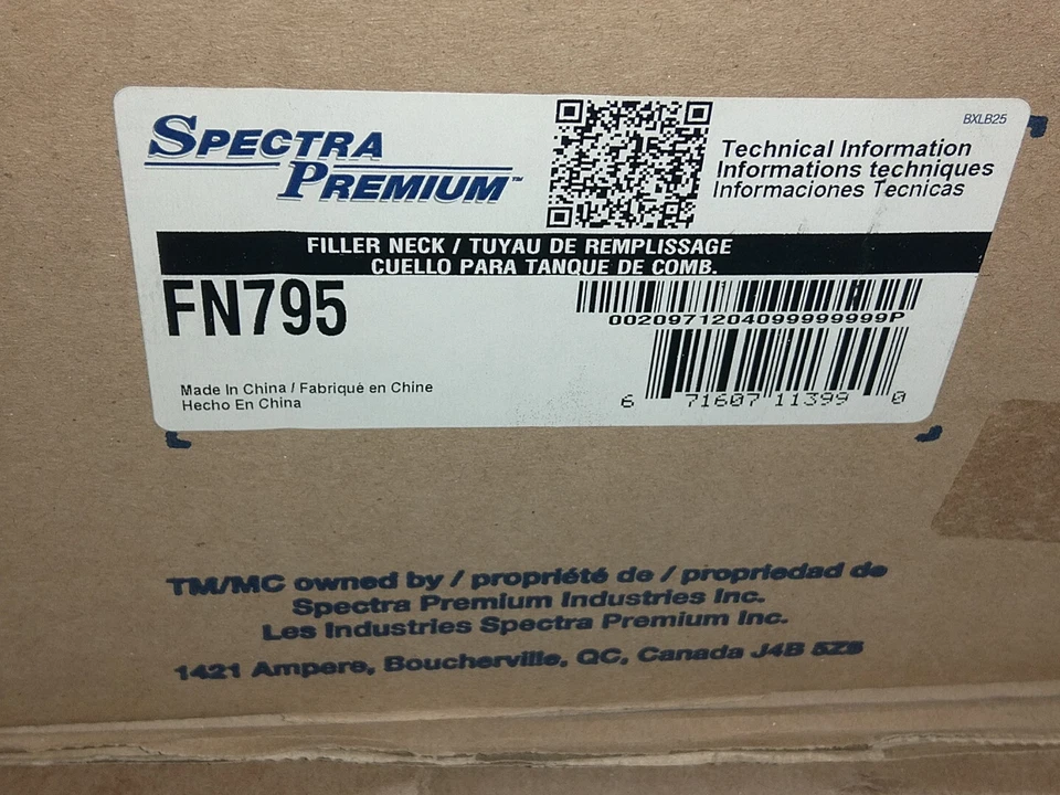 Cuello de llenado Spectra Premium FN795 Fuel Talk 99-04 Chevy GMC Sierra 2500 1500 Foto 2 de 4