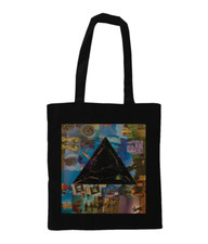 Pink Floyd Darkside Collage Tote Bag
