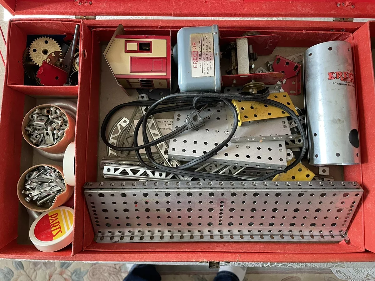 Erector sales set ebay