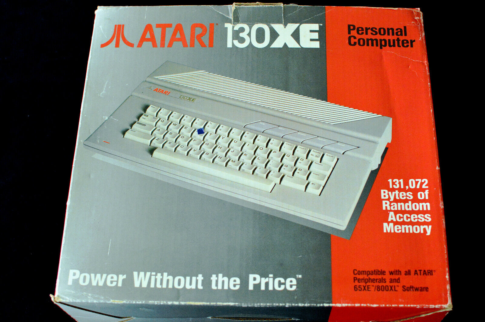 Atari 130XE Home Regular dealer Computer New arrival 1050 Disk Me Drive Power Cords &