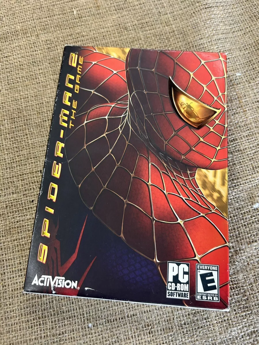 Spider-Man 2 The Game PC 2004 Marvel Activision Video Game