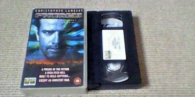 FORTRESS UK PAL VHS Timecode Video 1995  Christopher Lambert Stuart Gordon UNCUT
