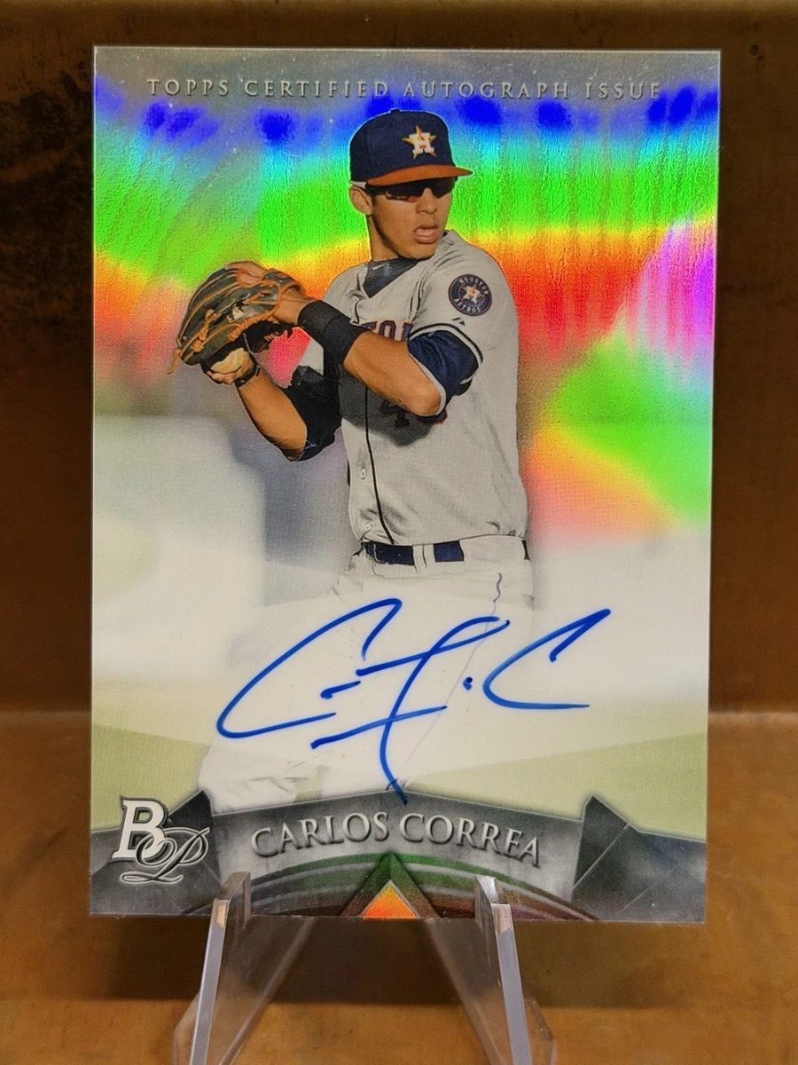 Bowman Carlos Correa Baseball Sports Trading Cards & Accessories