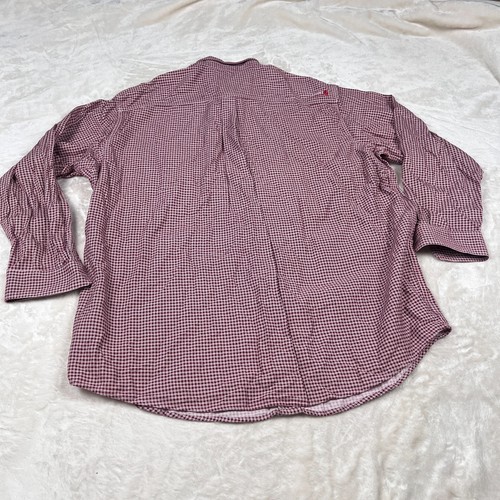 Ariat FR Camicia Uomo 3XL Rosso Plaid Fiamma Resistente CAT2 Bottoni Abbigliamento da Lavoro ARC - Foto 12 di 14
