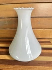 Antique Angle Lamp Co Shade White Milk glass Petal Top Chimney, circa 1900s