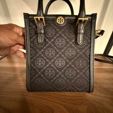 Tory-burch Women's Black and Gold Bag