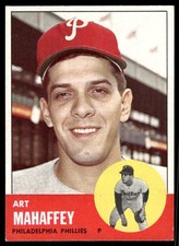 1963 Topps #385 Art Mahaffey