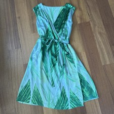 Beautiful silk Wrap Dress 10