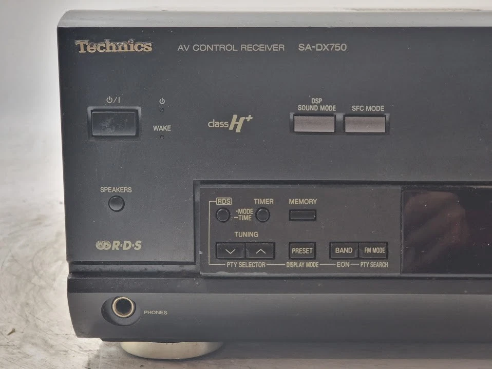 Technics SA-DX750 AV Control Receiver - Working, Cosmetic Wear - Image 3 of 4