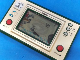 Nintendo Game & Watch Popeye PP-23 Wide Screen 1981 with Box Tested