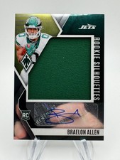 2024 Phoenix BRAELON ALLEN Rookie Silhouettes Patch Auto /99 RPA #RSBAN Jets