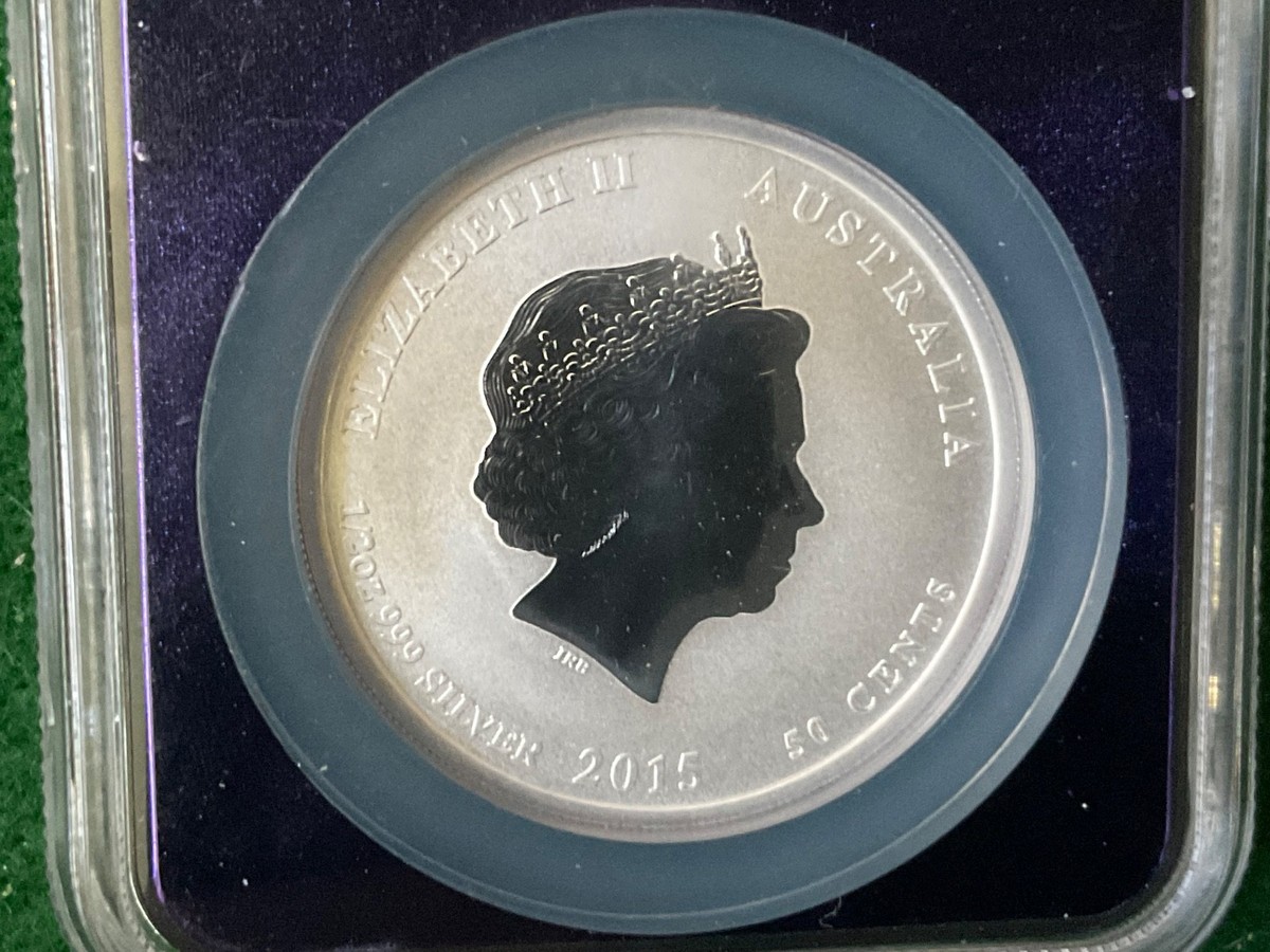 2015 P Silver Australia 50 Cent Year of the Goat MS70 - T28 | eBay