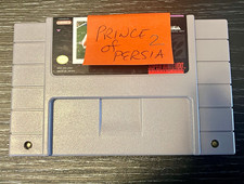 Prince of Persia 2: The Shadow & the Flame EA SNES Missing/No/Wrong Label works