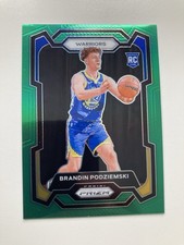2023-24 - Panini Prizm - #147 - Brandin Podziemski - Prizm Green - Rookie Card