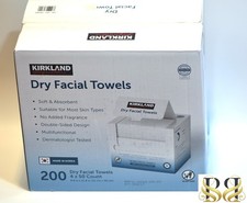 Kirkland Signature Daily Dry Facial Towels 200ct