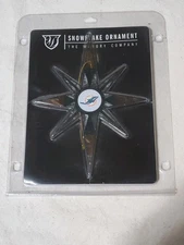 Miami Dolphins Snowflake Ornament The Memory Company D22