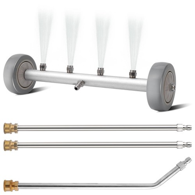 #ad Undercarriage Pressure Washer Attachment 16 Inch Under Car Washer with Exten... $51.47