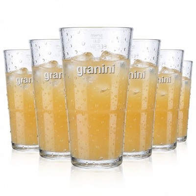 6x Granini Trinkglas 0,4l Saftgläser Longdrinkgläser Willibecher Mineralwasser