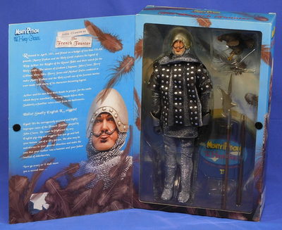 7 MONTY PYTHON HOLY GRAIL 12-INCH FIGURES 2001 ALL SEALED NEW IN