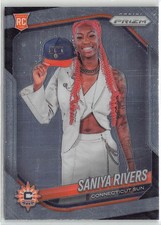 2025 Panini Prizm WNBA #150 Saniya Rivers RC
