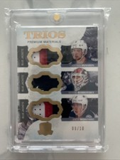 2017 The Cup Trios Jerseys Gold 8/10 Artemi Panarin Sergei Bobrovsky Patch 0c3