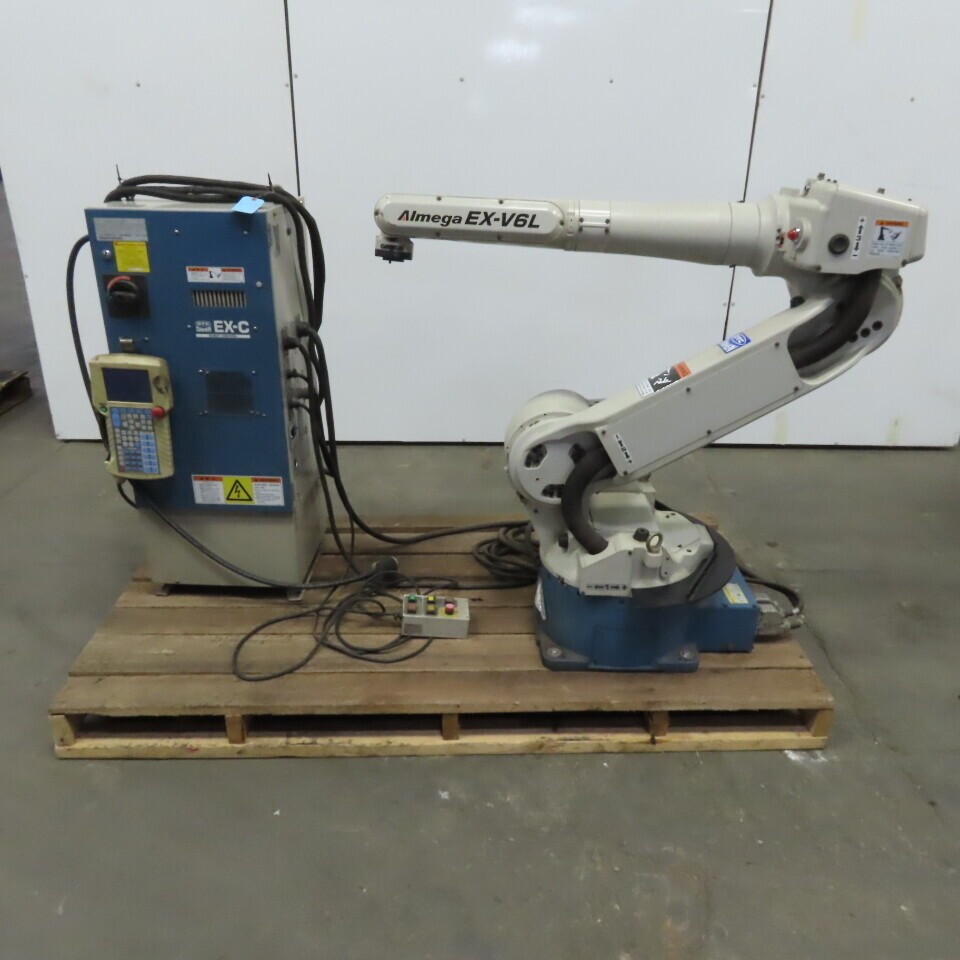 OTC Daihen Almega EX-V6L 6 Axis Welding Robot Manipulator Control