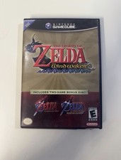 Nintendo GameCube Zelda Wind Waker & Ocarina of Time Bonus Disc w/ Manuals