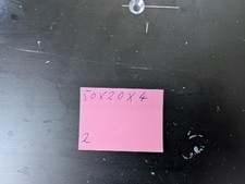 2X Große Aluminium Kühlkörper 500 x 200 x 40 mm Elektronik Kühler