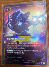 LIGHTNING RUSH (Kennen) - Riftbound - Vendetta VEN 156/166 NM Foil — live eBay listing