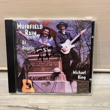 Autographed AJ Angelo & Michael King - Muirfield Rain CD Single RARE INDIE OHIO