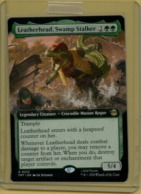 Leatherhead, Swamp Stalker (Extended Art) TMT 272 Normal R NM
