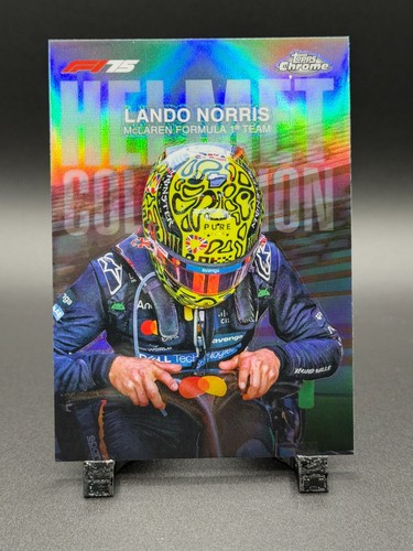 Lando Norris - 2025 Topps Chrome Formula 1 #HC-4 Helmet Collection C
