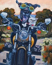 Under an Orange Sky Art Print by CR Townsend 10 x 12 in. Paper Size New Unframed