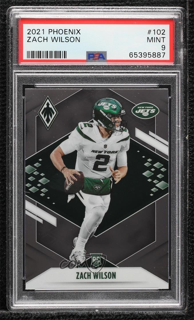 2021 Panini Phoenix Rookie Zach Wilson #102 PSA 9 MINT 0c6