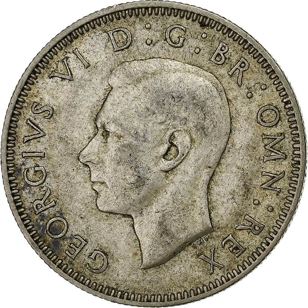 外国銀貨 イギリス 1946年 1シリング NGC MS62 外国銀貨 イギリス 1946