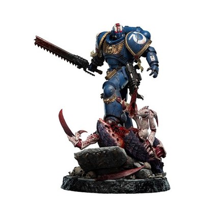 WETA Workshop Battleline Ed Polystone - Warhammer 40K - Lieutenant Titus 1/6