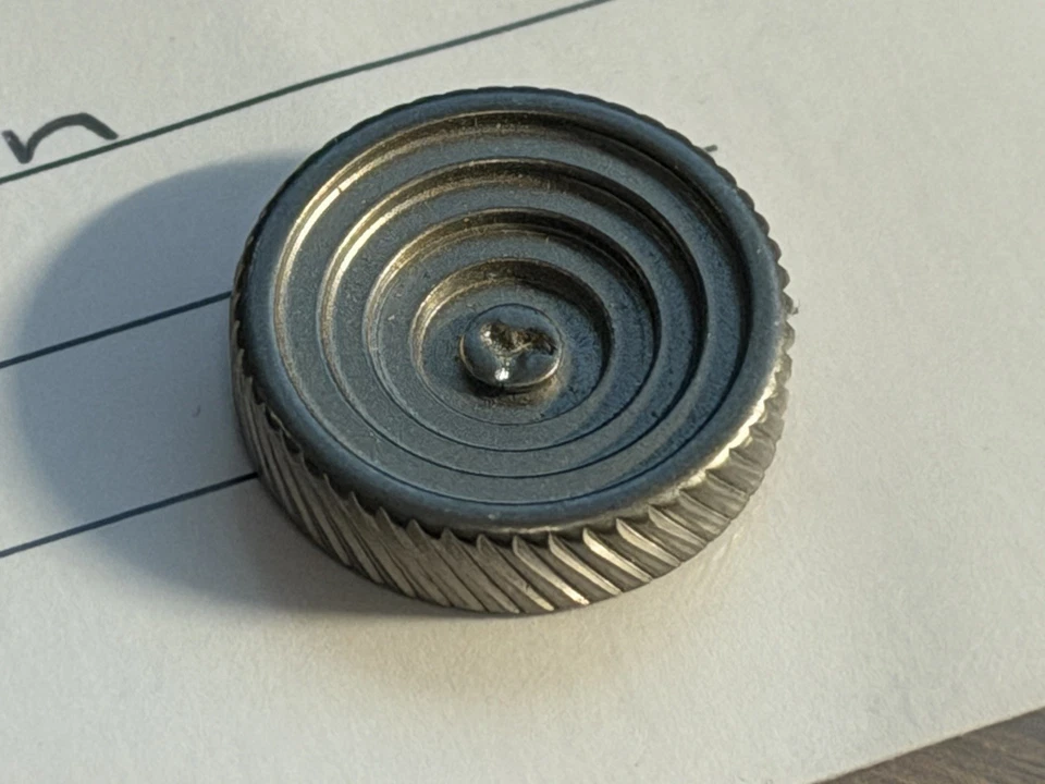 Peter Atwood Stamped Mini Steel Grip Coin - New - Image 2 of 4