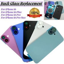 Back Glass Replacement Lot With Metal Magnet For iPhone 16/16 Plus/16 Pro Max