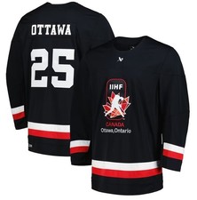 Hockey Canada - Réplique maillot de hockey Mondial junior 2025 - 179,99 $ - MOYEN