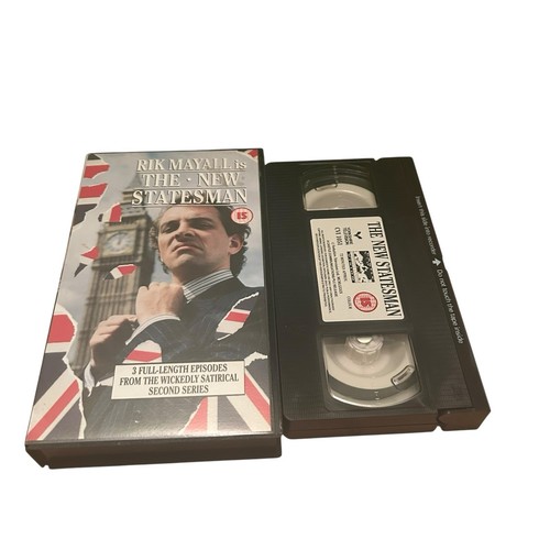 Rik Mayall is The New Statesman - 3 Episodes from 3rd Series VHS Video, Vintage - Picture 1 of 2