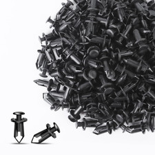 200 Pcs Nylon Bumper Fastener Rivet Clips, 8 Mm Hole Push Retainer Bumper Fender