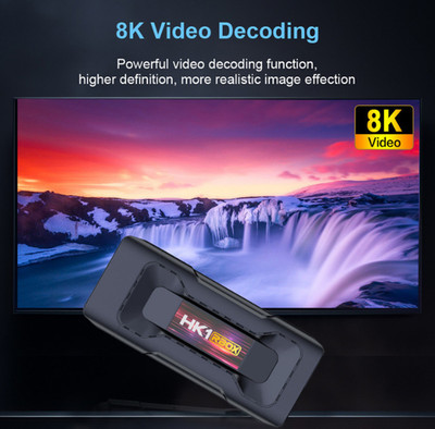 HK1 RBOX-D8 Android TV Box RK3528 WiFi6 8K Ultra HD Bluetooth 5.0 Media Player