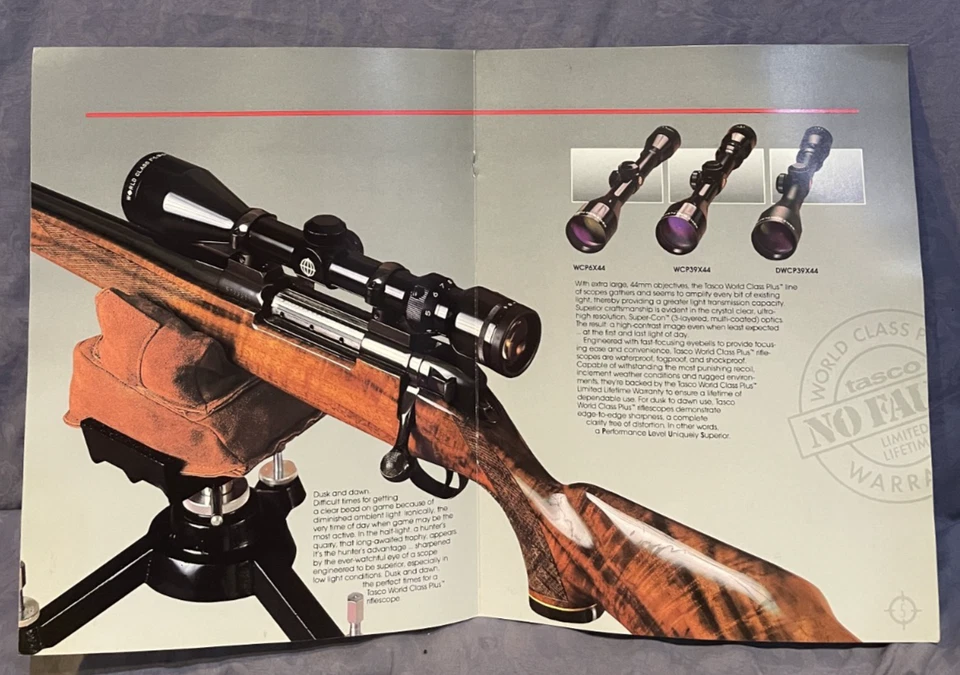 Tasco World Class Plus 1991 Optics catalog - Image 3 of 4